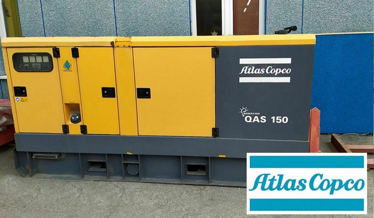 Аренда генератора Atlas Copco QAS 150 от суток
